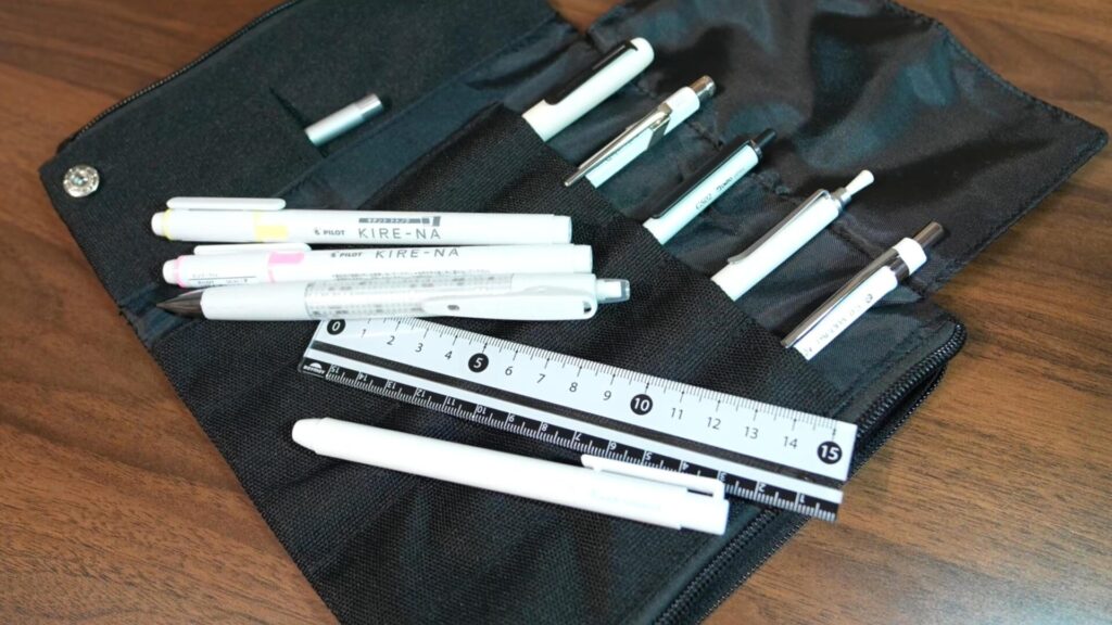 ラダイト ベンディペンケース 収納例