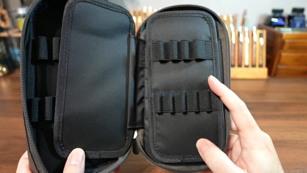 XCOA スプレッドダブルペンケース ペンホルダー収納