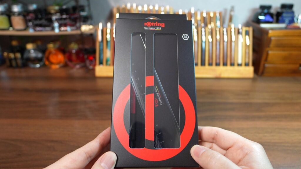 rotring500 レッド シャープペンシル パッケージ