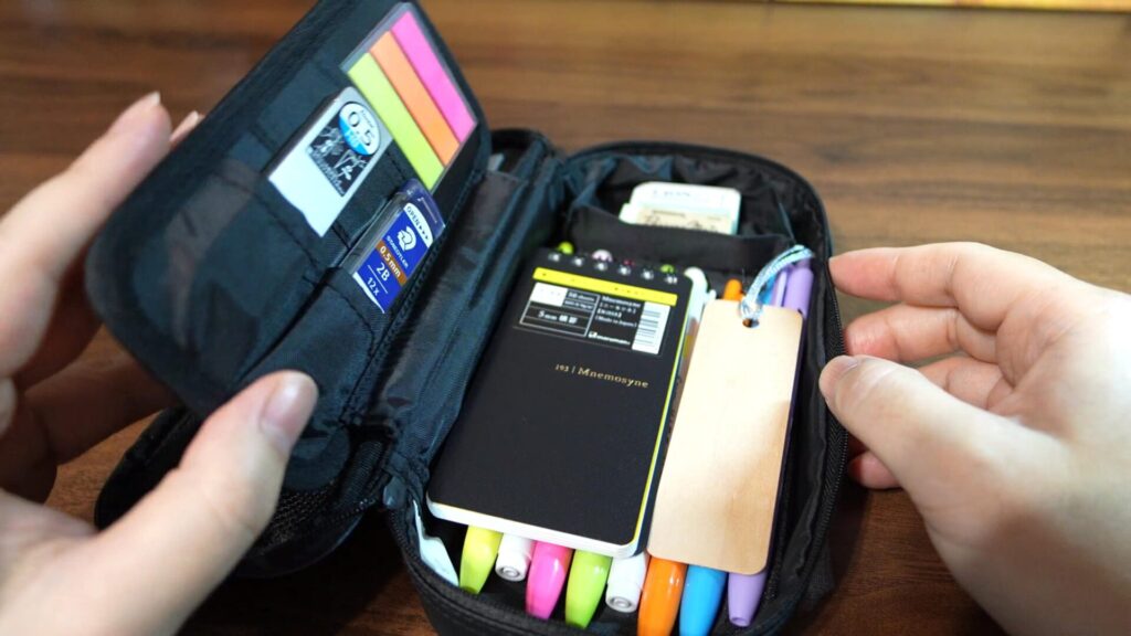 KOKUYO WAVELE ペンケース 収納例