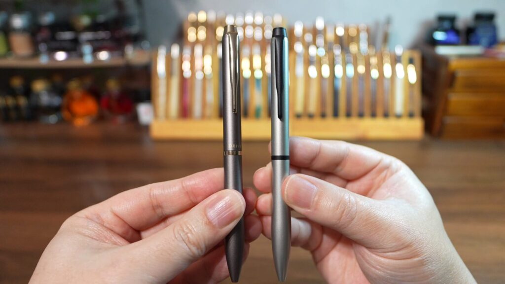 PILOT eterlink アクロドライブ デザイン比較