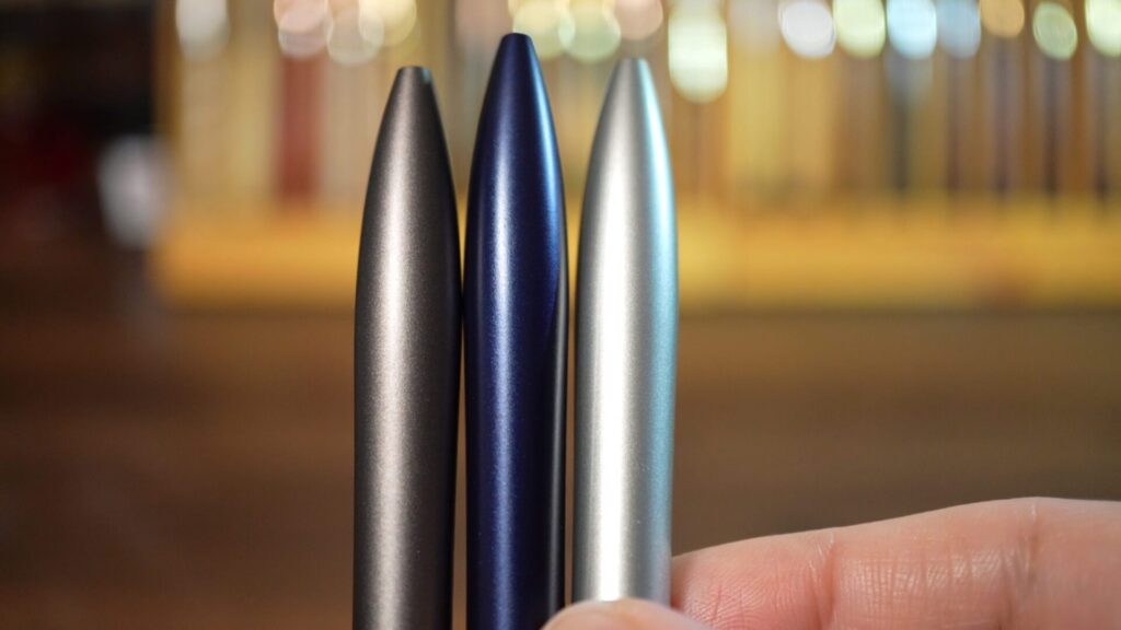 PILOT eterlink アクロドライブ グリップ比較