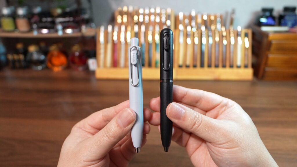 uni-ball one 3 uni-ball one P 比較